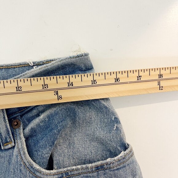 Abercrombie & Fitch Curve Love The 90's Straight Ultra High Rise Jeans Size 8/29 - Picture 4 of 6